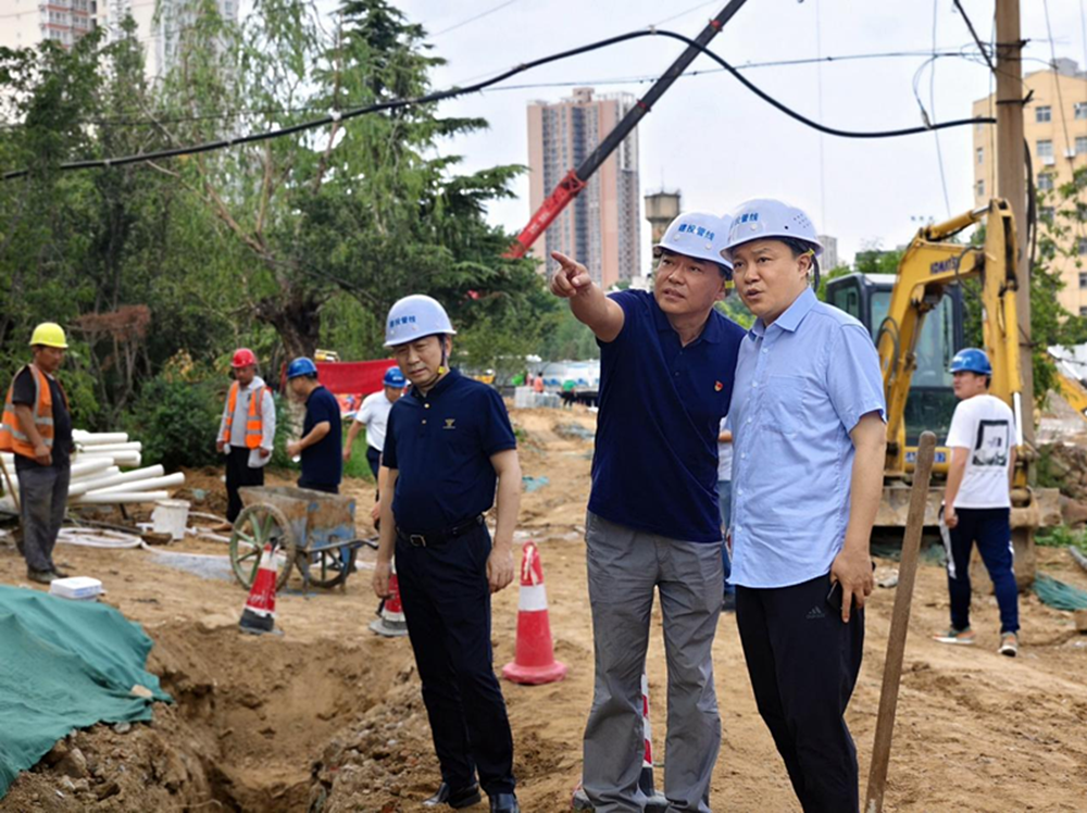 亚游官方网站-亚游yayou（中国）,副总经理张岩到郑州建投通讯管线有限公司开展安全生产检查