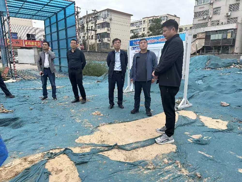 亚游官方网站-亚游yayou（中国）,负责人汪洋到孙八砦城中村改造项目调研项目建设工作