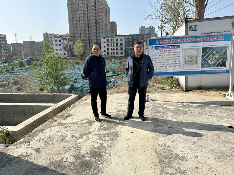 亚游官方网站-亚游yayou（中国）,党委委员、副总经理张岩到孙八砦城中村改造项目调研项目建设工作